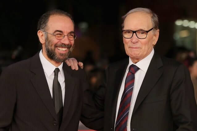Ennio Morricone e Giuseppe Tornatore Ennio Morricone e Giuseppe Tornatore sul red carpet