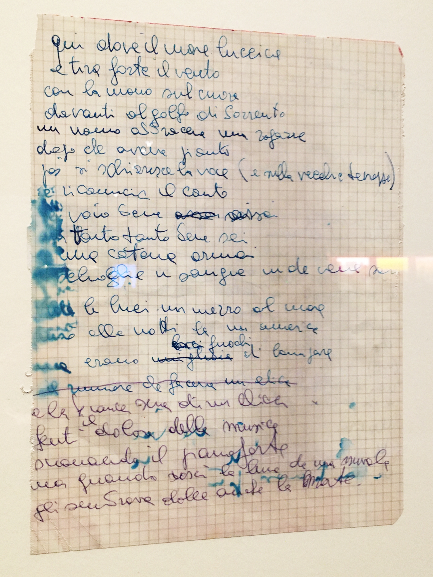 Testo Caruso. Mostra LUCIO DALLA. Anche se il tempo passa