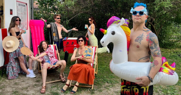 Lido ruggine about party copertina