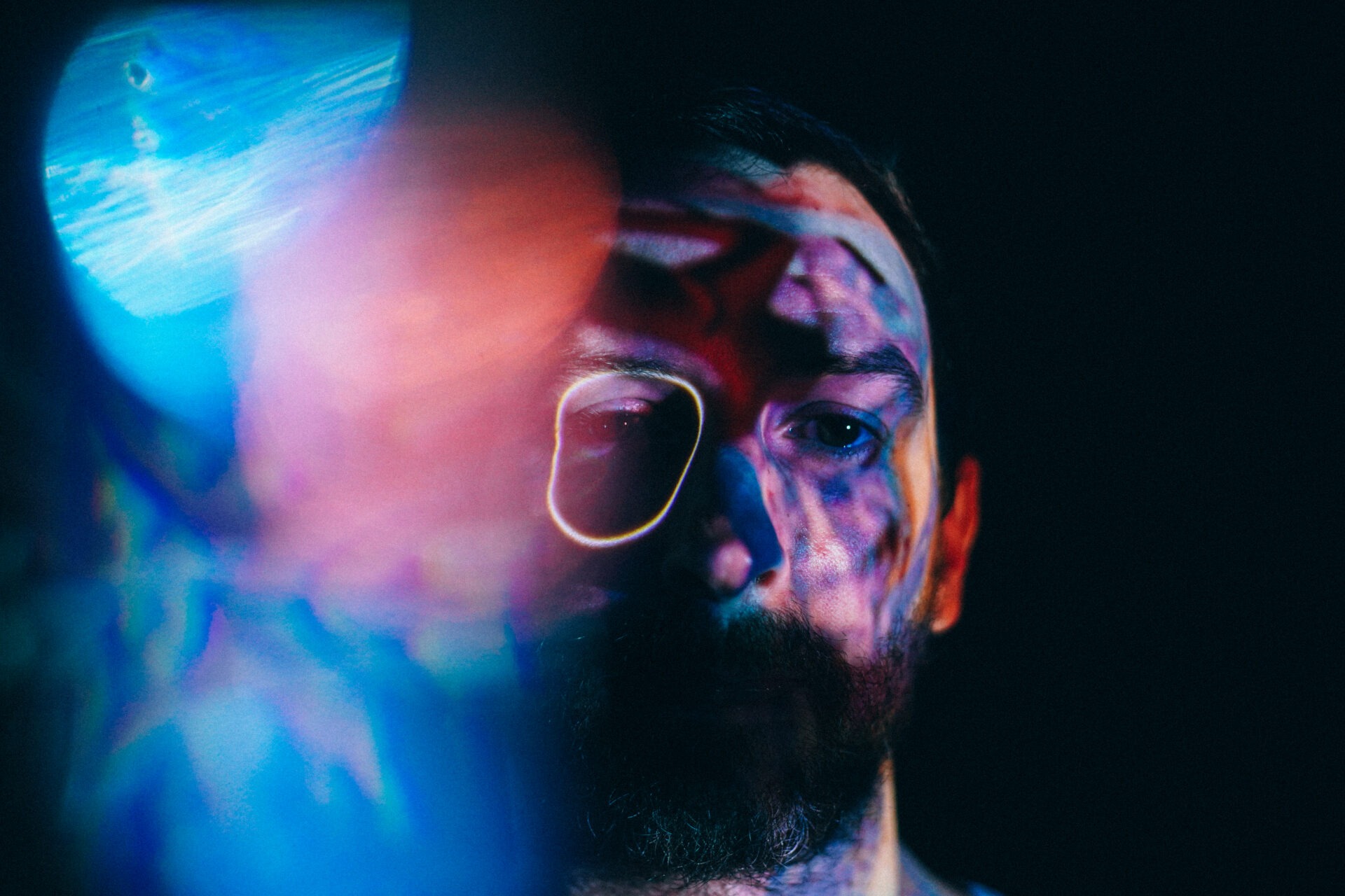 Max Cooper live av tour photo _credit Alex Kozobolis